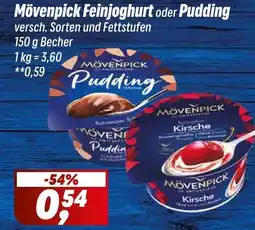 Simmel Mövenpick Feinjoghurt oder Pudding Angebot