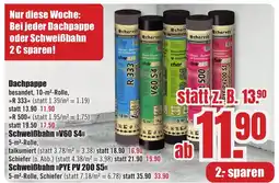 B1 Discount Baumarkt Dachpappe Angebot