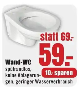 B1 Discount Baumarkt Wand-WC Angebot