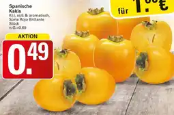 WEZ Spanische Kakis Angebot