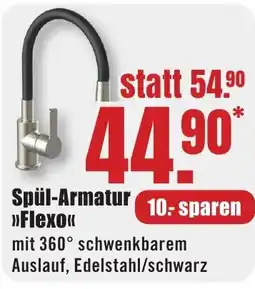 B1 Discount Baumarkt Spül-Armatur >>Flexo<< Angebot