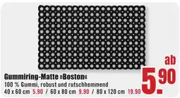 B1 Discount Baumarkt Gummiring-Matte >>Boston<< Angebot