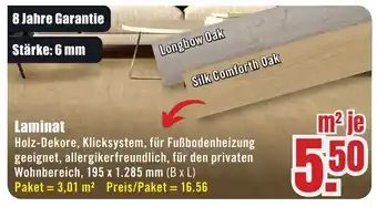 B1 Discount Baumarkt Laminat Angebot