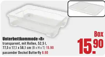 B1 Discount Baumarkt Unterbettkommode >>R<< Angebot