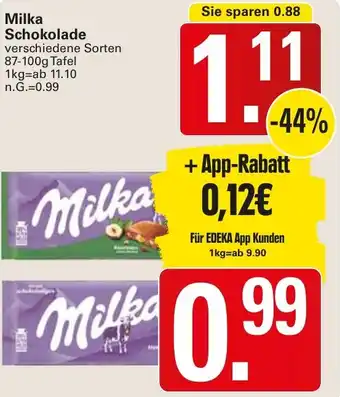 Milka Schokolade