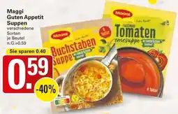 WEZ Maggi Guten Appetit Suppen Angebot