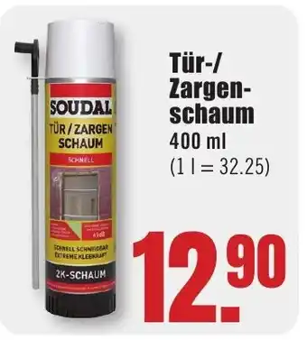 B1 Discount Baumarkt SOUDAL TÜR/ZARGEN SCHAUM Angebot