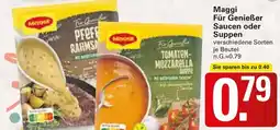 WEZ Maggi Für Genießer Saucen oder Suppen Angebot