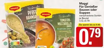 WEZ Maggi Für Genießer Saucen oder Suppen Angebot