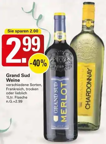 WEZ Grand Sud Weine Angebot