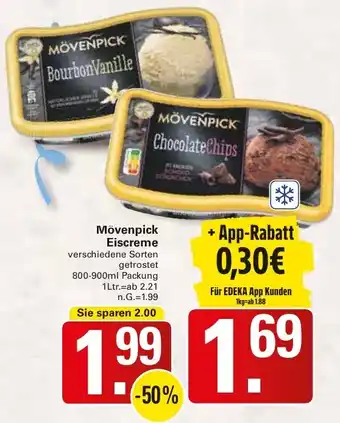 WEZ Mövenpick Eiscreme Angebot