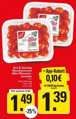 WEZ Gut & Günstig Marokkanische Mini-Pflaumen- tomaten Angebot