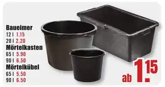 B1 Discount Baumarkt Baueimer Angebot