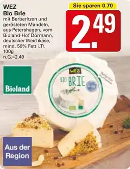 WEZ WEZ Bio Brie Angebot
