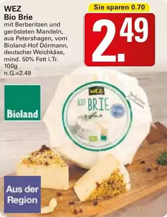WEZ WEZ Bio Brie Angebot