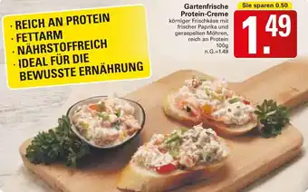 WEZ Gartenfrische Protein-Creme Angebot