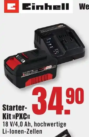 B1 Discount Baumarkt Einhell Starter- Kit >>PXC<< Angebot