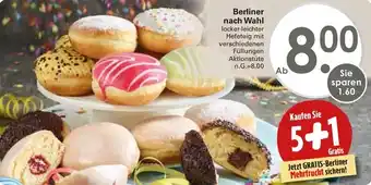 WEZ Berliner nach Wahl Angebot