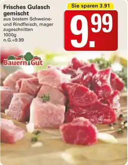 WEZ Frisches Gulasch gemischt Angebot