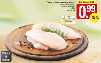 WEZ Zarte Hähnchenbrustfilets Angebot