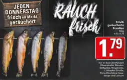 WEZ Frisch geräucherte Forellen Angebot