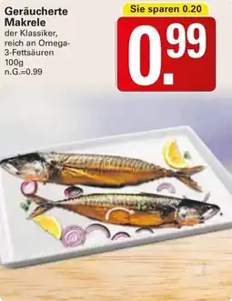 WEZ Geräucherte Makrele Angebot