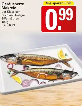 WEZ Geräucherte Makrele Angebot