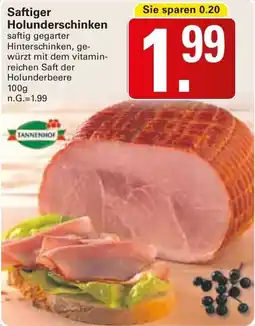 WEZ Saftiger Holunderschinken Angebot