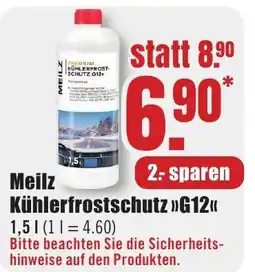 B1 Discount Baumarkt Meilz Kühlerfrostschutz >>G12<< Angebot
