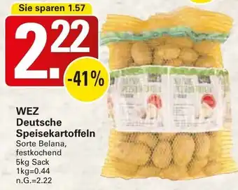 WEZ WEZ Deutsche Speisekartoffeln Angebot