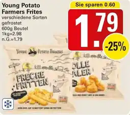 WEZ Young Potato Farmers Frites Angebot