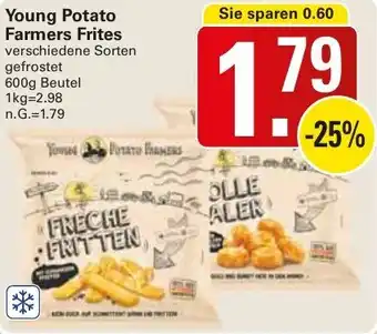 WEZ Young Potato Farmers Frites Angebot