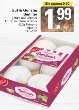 WEZ Gut & Günstig Berliner Angebot