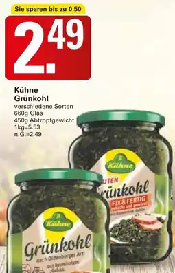 WEZ Kühne Grünkohl Angebot