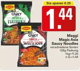 WEZ Magic Asia Saucy Noodles Angebot