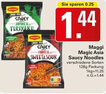 WEZ Magic Asia Saucy Noodles Angebot
