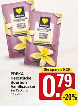 WEZ EDEKA Herzstücke Bourbon Vanillezucker Angebot