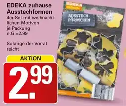 WEZ EDEKA zuhause Ausstechformen Angebot