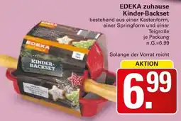 WEZ EDEKA zuhause Kinder-Backset Angebot