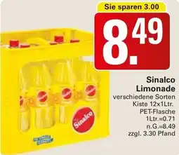 WEZ Sinalco Limonade Angebot