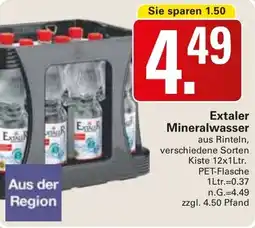 WEZ Extaler Mineralwasser Angebot
