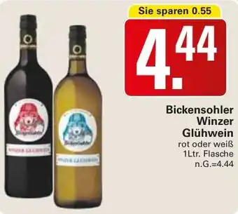 WEZ Bickensohler Winzer Glühwein Angebot
