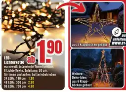 B1 Discount Baumarkt LED- Lichterkette Angebot