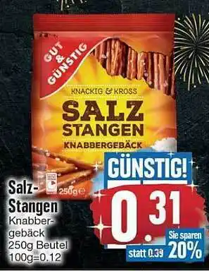 Edeka Gut & Günstig Salz-stangen Angebot