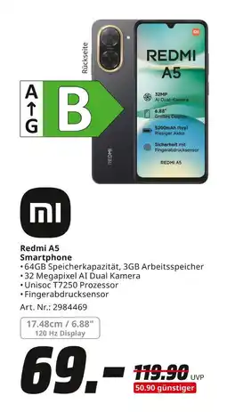 MediaMarkt Mi redmi a5 smartphone Angebot