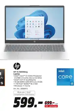 MediaMarkt Hp hp 15-fd0356ng laptop Angebot