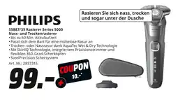 MediaMarkt Philips s5887/35 rasierer series 5000 nass- und trockenrasierer Angebot