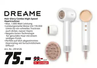 MediaMarkt Dreame hair glory combo high-speed haartrockner Angebot