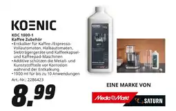MediaMarkt Koenic kdc 1000-1 kaffee zubehör Angebot
