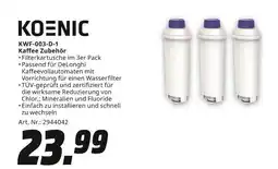 MediaMarkt Koenic kwf-003-d-1 kaffee zubehör Angebot